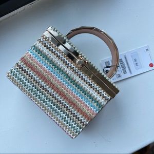 mini zigzag zara bag